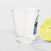 Seoul South Korea Travel Art  Shot Glas (Links)