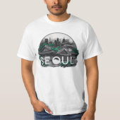 Seoul Stad Zuid-Korea T-shirt (Voorkant)