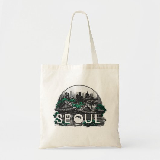 Seoul Stad Zuid-Korea Tote Bag (Voorkant)