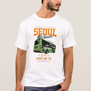 Seoul stadsbus T-shirt