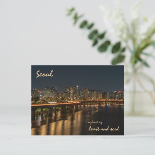 Seoul | Südkorea Briefkaart (Staand voorkant)