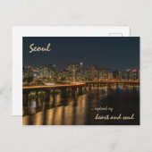 Seoul | Südkorea Briefkaart (Voorkant / Achterkant)