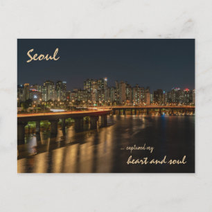 Seoul   Südkorea Briefkaart