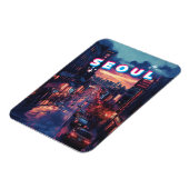 Seoul Sunset: een levendige stadsreis Magneet (Linkerzijde)