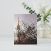 Seoul Tower/ Namsan Park, Seoul, Zuid-Korea Briefkaart (Staand voorkant)
