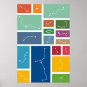 Seoul - Transit Palettes Poster (Voorkant)