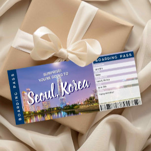 Seoul Verrassingsreis Instapkaart Cadeauticket Kaa Kaart
