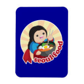 Seoul Voedsel Magneet (Verticaal)