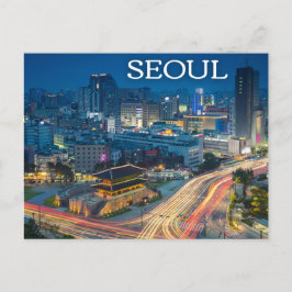 Seoul, Zuid-Korea Briefkaart