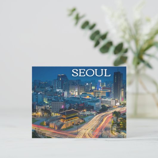 Seoul, Zuid-Korea Briefkaart (Staand voorkant)