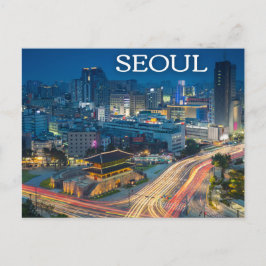 Seoul, Zuid-Korea Briefkaart