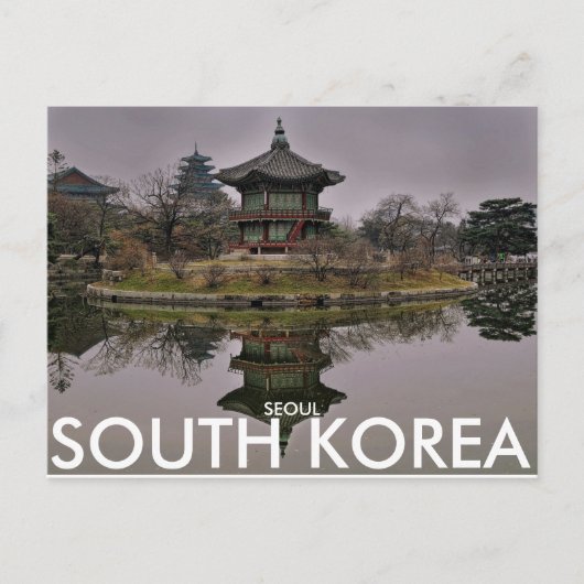 Seoul, Zuid-Korea Briefkaart (Voorkant)