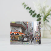 Seoul, Zuid-Korea briefkaart (Staand voorkant)