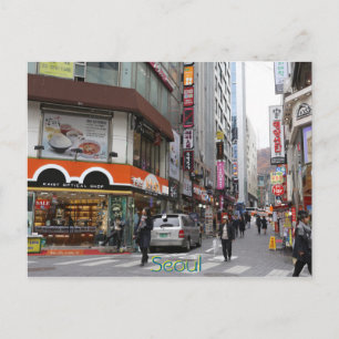 Seoul, Zuid-Korea briefkaart