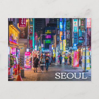 Seoul, Zuid-Korea Briefkaart
