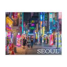 Seoul, Zuid-Korea Briefkaart