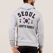 Seoul Zuid-Korea Hoodie (Achterkant)