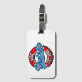 Seoul Zuid-Korea  logo Bagagelabel (Voorkant (verticaal))