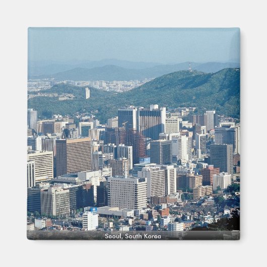 Seoul, Zuid-Korea Magneet (Voorkant)