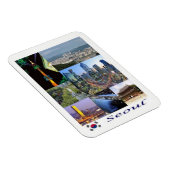 Seoul - Zuid-Korea - Mozaïek - Magnet Magneet (Rechterzijde)