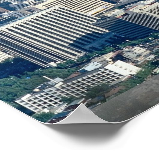 Seoul, Zuid-Korea Poster (Hoek)