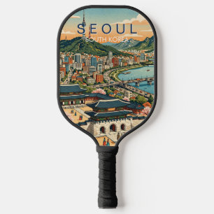 Seoul Zuid-Korea Reis Kunst Vintage Pickleball Paddle