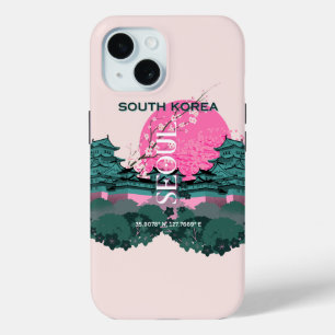 Seoul Zuid-Korea Reiskunst iPhone 15 Case