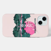 Seoul Zuid-Korea Reiskunst Case-Mate iPhone Case (Achterkant (horizontaal))
