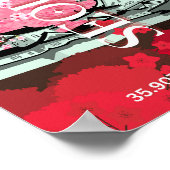 Seoul Zuid-Korea Reiskunst Poster (Hoek)