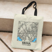 Seoul, Zuid-Korea Stadsplatstas Tote Bag