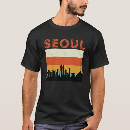 Seoul Zuid-Korea T-shirt (Voorkant)