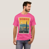 Seoul - Zuid-Korea T-shirt (Voorkant volledig)