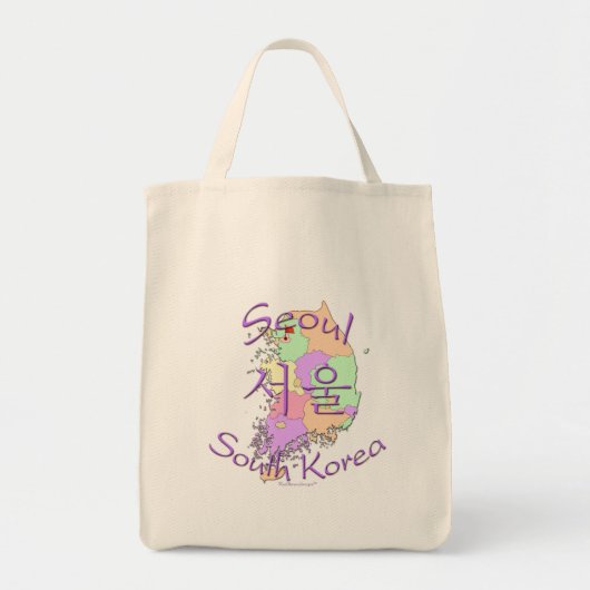 Seoul Zuid-Korea Tote Bag (Voorkant)