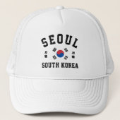 Seoul Zuid-Korea Trucker Pet (Voorkant)