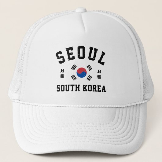 Seoul Zuid-Korea Trucker Pet (Voorkant)