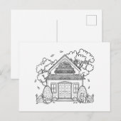 Sep House Feestdagenkaart (Voorkant / Achterkant)