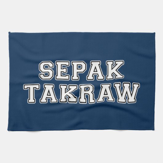 Sepak Takraw Theedoek (Horizontaal)