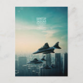 SEPECAT Jaguar briefkaart (Voorkant)