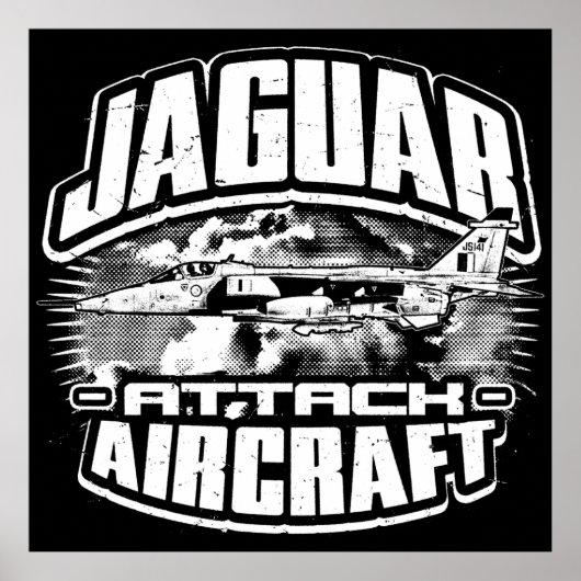 SEPECAT Jaguar Poster (Voorkant)