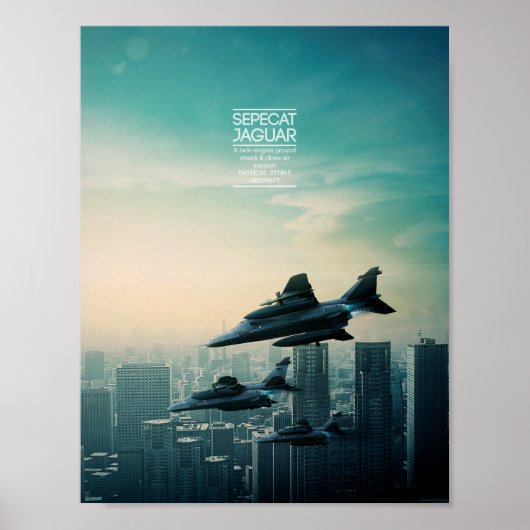 SEPECAT Jaguar poster (Voorkant)
