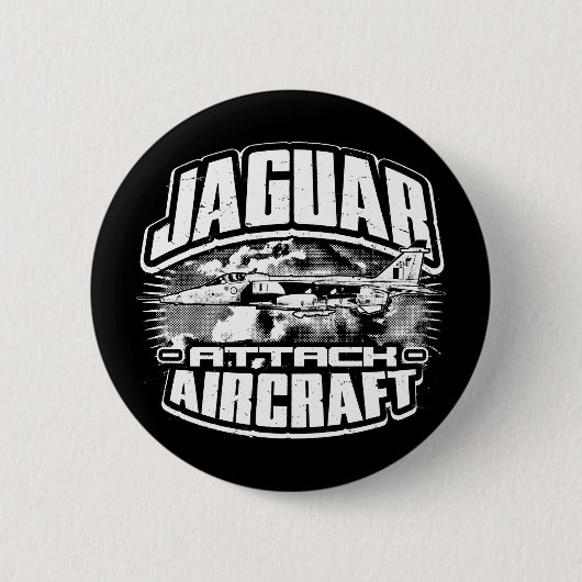 SEPECAT Jaguar Ronde Button 5,7 Cm (Voorkant)