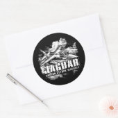 SEPECAT Jaguar Ronde Sticker (Envelop)