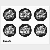SEPECAT Jaguar Ronde Sticker (Vel)