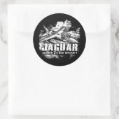 SEPECAT Jaguar Ronde Sticker (Tas)