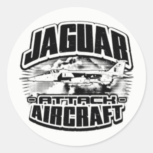 SEPECAT Jaguar Ronde Sticker