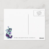 "Sepheria" Cute Celestal Dancing Fairy Briefkaart (Achterkant)