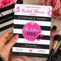 Sephora Thema Bruiloftsuitnodiging