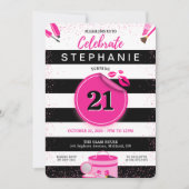 Sephora Thema Verjaardag Uitnodiging (Voorkant)