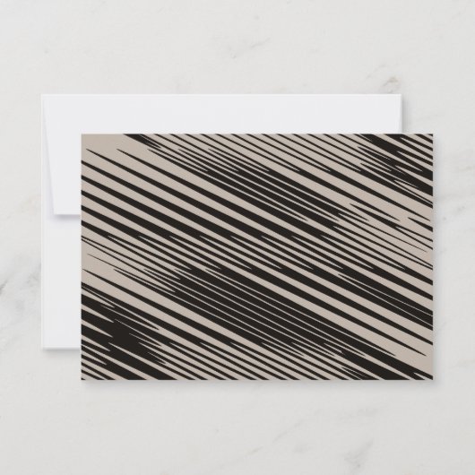 SEPIA ALL OCCASION RSVP CARD (Achterkant)