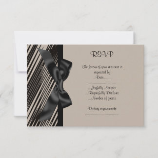 SEPIA ALL OCCASION RSVP CARD